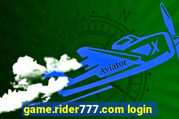 game.rider777.com login